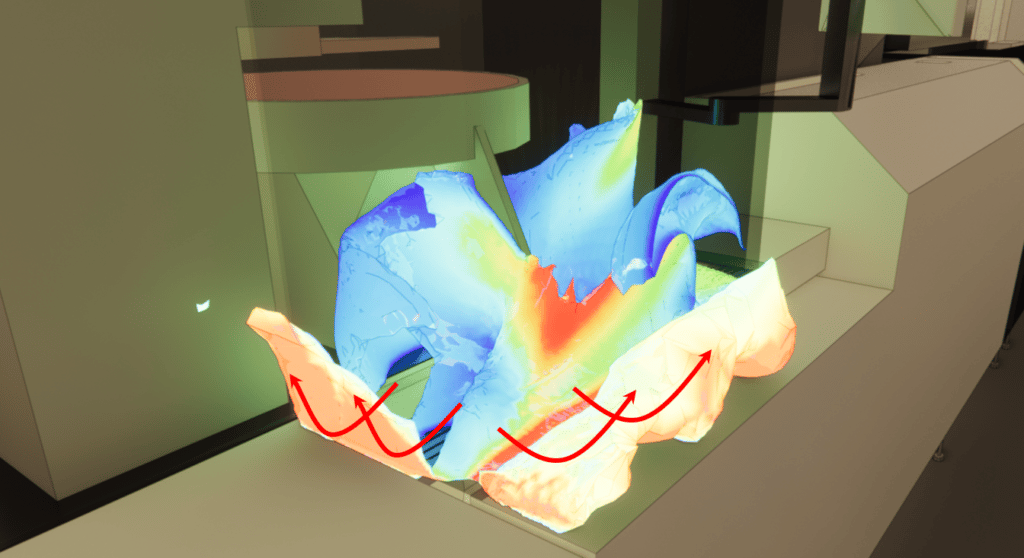 Modélisation CFD de la pollution de l'air par des poudres de médicaments